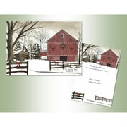 Performing Arts Full Color Inside The Christmas Barn Stationery Paper, 52661-18