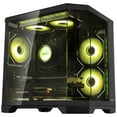 thumbnail image 4 of Hoengager Ocean of Stars Gaming PC -AMD Ryzen 7 7800X3D 4.2 GHz, RTX 4060 8G ,32GB DDR5 RAM 6000MHz,1TB PCIe +2TB SATA SSD, WIFI&Bluetooth ,Windows 11 Pro 64-bit -Black, 4 of 17