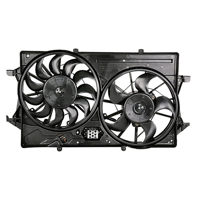 Ventilador Radiador Focus 2003 A 2004 Ford L4 2.0L Doble 2 Y 2 Pines C/Aa KEEP ON GREEN .