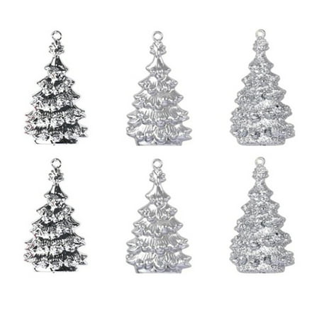 

Hadanceo 6Pcs/Pack Christmas Pendant Fade Resistant Reusable Star Pendant Christmas Tree Hanging Decorations for Festival