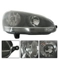 thumbnail image 6 of ALL-CARB 1 Pair Headlights for 2006 2007 2008 2009 GTI/Rabbit Headlamp Halogen Black Driver & Passenger Side 1K6941005S | 1K6941006 |, 6 of 6