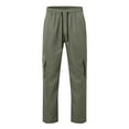 thumbnail image 4 of Durable Men's Cargo Pants Work Trousers with Multiple Utility Pockets for Outdoor Adventure and Daily Casual Wear, 4 of 5