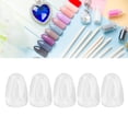 thumbnail image 3 of Puntas De Tablero De Color De Uñas, Cabeza Redonda Profesional Gota De Agua Fina Detallada 50 Piezas De Vidrio Transparente Exhibición De Arte De Uñas Para Belleza De Uñas, 3 of 7