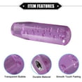 thumbnail image 4 of Engranaje Cambios Perilla Palanca Unique Bargains 15cm Universal Acrílico Morado, 4 of 7