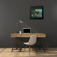 thumbnail image 4 of Grey, Jace 20x20 Black Modern Framed Museum Art Print Titled - Cut Thats a Wrap, 4 of 5