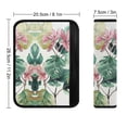 thumbnail image 6 of WYYP Pink Flower Car Seat Belt Cover Funny Protect Neck Shoulder Seat Belt Rubbing 2Pcs, 6 of 6