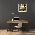 thumbnail image 3 of Novak, Shirley 26x26 White Modern Wood Framed Museum Art Print Titled - Garden I, 3 of 4