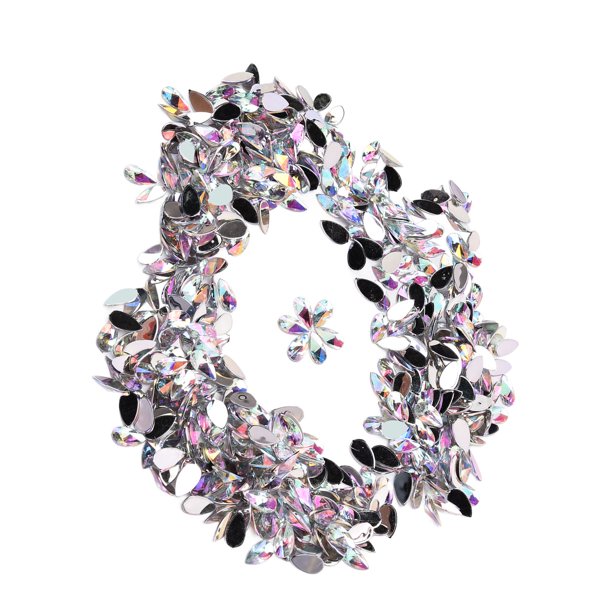 Diamantes De Imitación De Bricolaje, Diamantes De Imitación En Forma De Gota, Resistentes, Duraderos, Larga Vida útil, Mano De Obra Fina, Brillante, Hermoso Para Arte De Uñas