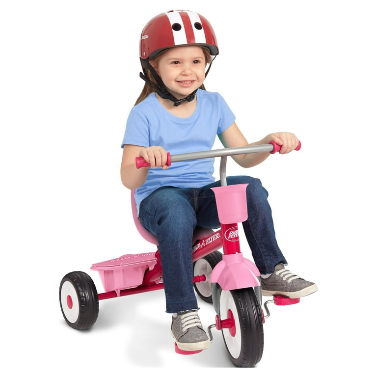 Pink radio flyer tricycle cheap walmart