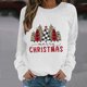 thumbnail image 2 of Sudadera de Cuello Redondo de Navidad Para Mujer Blusa Regular Estampada de Manga Larga de Otoño Odeerbi  ODB196341, 2 of 6