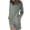 Gray, variant on Vedolay Hoodless Sweatshirts for Women 2023 Casual Oversized Loose Fit V-Neck Long Sleeves Pullover Sweatshirts Tunic Gray,L