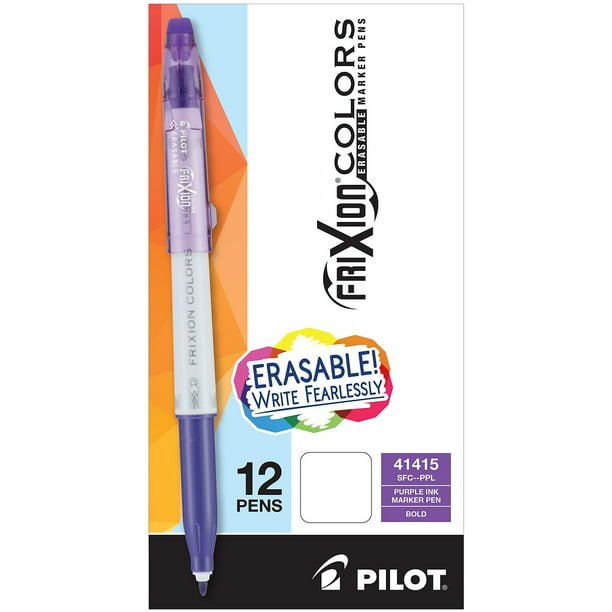 Beweging Circus Surrey Pilot FriXion Colors Erasable Marker Pen Bold PIL41415 - Walmart.com