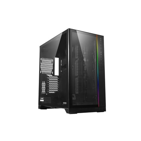 LIAN LI O11 Dynamic XL ROG Certificated - Black Color, Tempered Glass on the Front, and Left Side, E-ATX , ATX Full Tower Gaming Computer Case, O11D XL-X