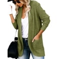 thumbnail image 2 of Langwyqu Womens Long Sleeve Casual Lightweight Knit Sweaters Cardigan Coat, 2 of 4