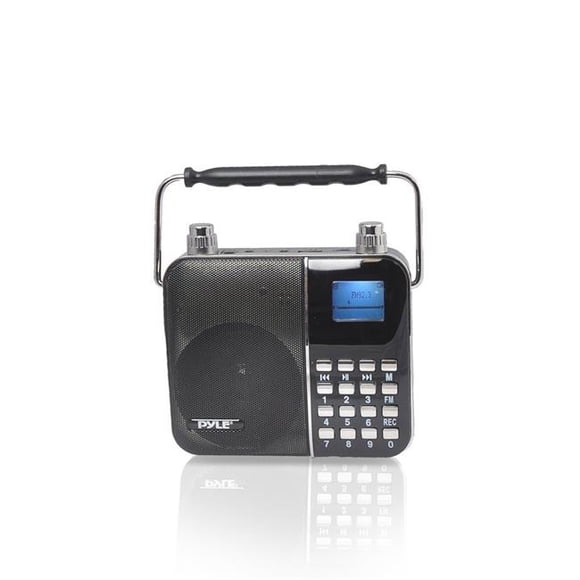 Pyle PWMA68 Portable Karaoke Radio & PA Speaker System, Compact Headset Microphone Amplifier