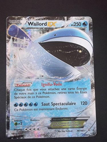 pokemon card wailord ex Water Colorless Super Deep Dive If you dont have any Benched Pokmon Pokemon - Wailord-EX (38/160) -