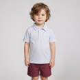 thumbnail image 6 of Ben Sherman Clothes Boys’ 2-Piece Tech Polo Short Outfit Set – Includes Short Sleeve Polo Shirt & Shorts, Comfortable Everyday Clothing for Baby, Toddler, Little & Big Boys Sizes (12M-14), 6 of 9