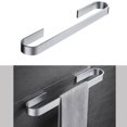 thumbnail image 2 of Toallero Toallero Toallero Baño Toallas Estante Percha Negro Plata Aluminio-Magnesio Colgar En La Pared Toallero Organizador Cocina Estante De Almacenamiento Advancent HA024331-04, 2 of 6