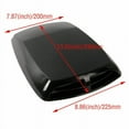 thumbnail image 6 of Universal Car Truck Hood Air Flow Intake Hood Scoop Vent Hood Cover Car Decorative, 6 of 6