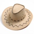 thumbnail image 1 of Sombrero de vaquero occidental con ala curvada para niños pequeños, sombrero de Sol para exteriores, regalos de cumpleaños para niños, fiesta de vacaciones, Cosplay, 1 of 4