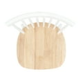 thumbnail image 4 of SAFAVIEH Parker Solid 17 in. H Spindle Dining Chair, White/Natural, Set of 2, 4 of 13