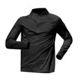 thumbnail image 2 of Hvyesh Men's Long Sleeve Athletic Shirts Quarter Zip Running T-Shirts Slim Fit Workout Gym Muscle Tshirt, 2 of 10