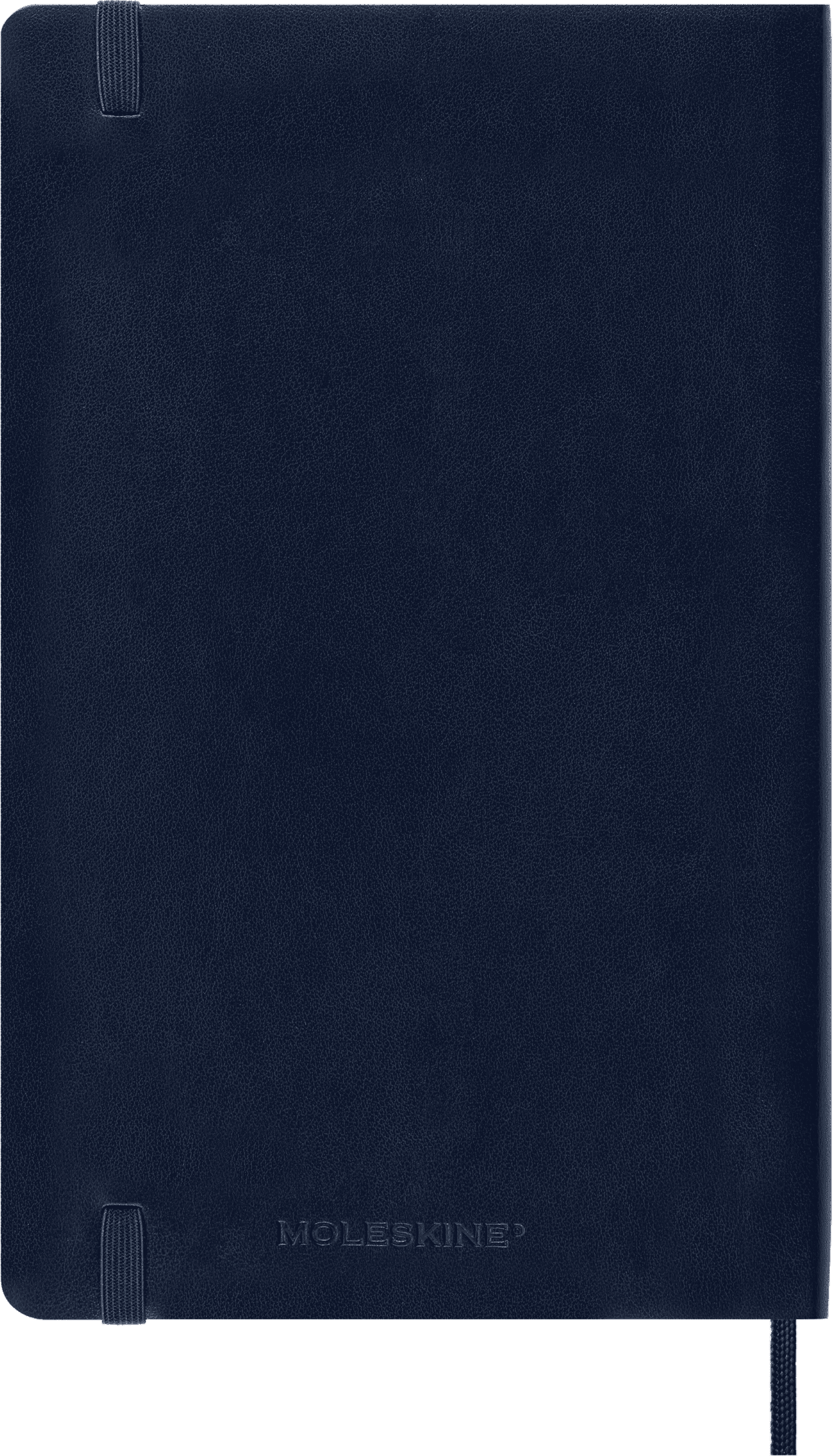 (2 pack) Moleskine Classic Notebook, Soft Cover, Large (5" x 8.25"), Ruled, Sapphire Blue