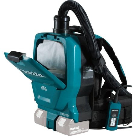 Tool Only Makita XCV05ZX 8V X2 LXT Lithium-Ion 36C Brushless Cordless 1/2 gallon HEPA Filter Backpack Dry Vacuum with Tool Adapters Tool Only Makita XCV05ZX 8V X2 LXT Lithium-Ion 36C Brushless Cordless 1/2 gallon HEPA Filter Backpack Dry Vacuum with Tool Adapters