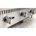 thumbnail image 5 of 36 in. CommercialManual Gas Griddle Flat Top Grill 90,000 BTU Countertop Griddle 3 Burner NSF, 5 of 10