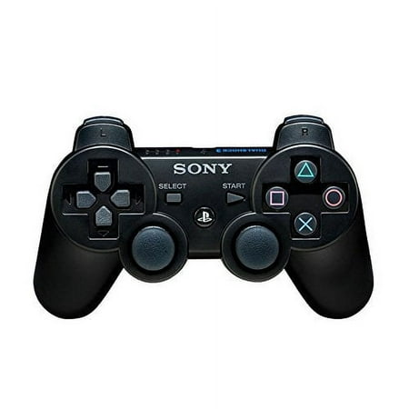 Restored PlayStation 3 Dualshock Black Controller (Refurbished)