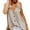 Khaki, variant on Babysbule Womens Tank Tops Womens Tops Solid Buttons V-Neck Sexy Vest Sling Camisole Sleeveless T-Shirt