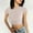 Z Beige, variant on crop tops for women casual solid color tank short sleeve crop t-shirt womens tops crop tops pink