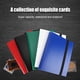 thumbnail image 5 of Álbum de tarjetas comerciales Bewildely carpeta de tarjetas colección de Juegos accesorios Juegos de cartas Verde, 5 of 6