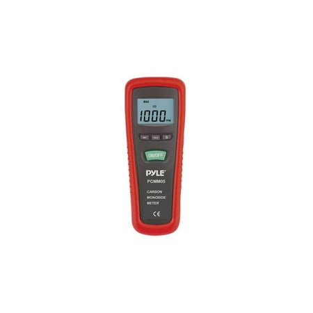 Digital Display Carbon Monoxide Meter in Red