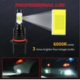 thumbnail image 2 of LED Fog Light Bulbs 6000K / 8000K / 3000K Super Bright 2PCS 5202 H16 880 9145 H3 PSX26W, 2 of 7