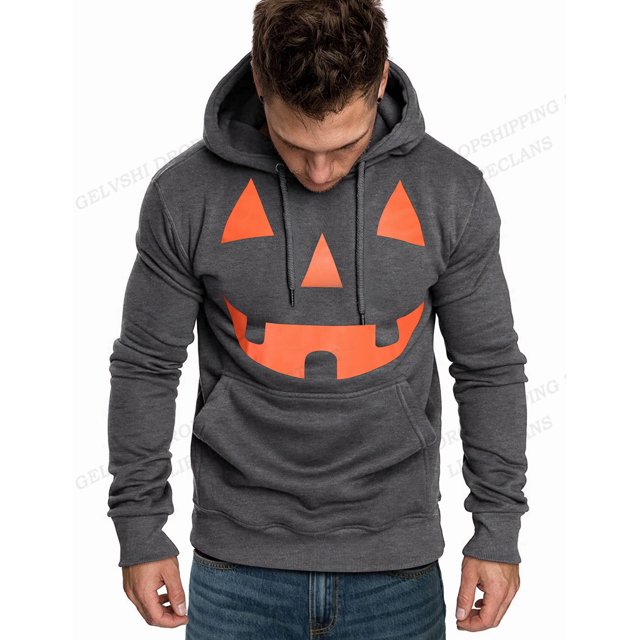 Sudadera con capucha de Halloween para hombres y mujeres, sudaderas con capucha de Hip Hop para niños, abrigos para niños, chándales de gran tamaño con estampado de calabaza, ropa para hombres