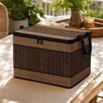 thumbnail image 2 of Storage Box with Lid and Handles for Organizing Clothing, Toys and Household Items, 2 of 8