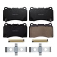 thumbnail image 3 of Detroit Axle - Front Brake Pads for Ford Mustang Mitsubishi Lancer Chevy Camaro Cadillac CTS ATS STS Subaru BRZ WRX STI Buick Regal Sportback Volvo V70, Ceramic Brake Pads, 3 of 7