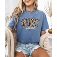 thumbnail image 4 of Spooky Season Fall Shirt for Women & Teens Trendy Floral Halloween Tee Blue Jean Shirt Adult X-Large, 4 of 4