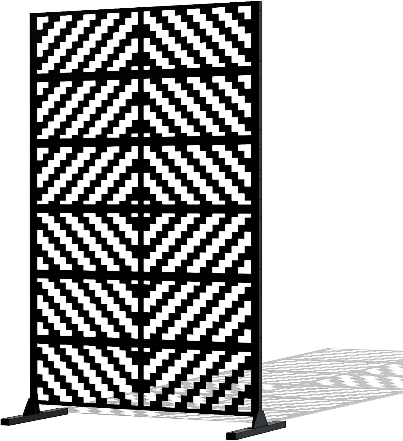 Outdoor Privacy Screens and Panels for Patio Metal Privacy Fence Screen