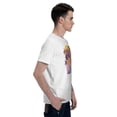 thumbnail image 2 of Palm Tree T-Shirt for Men Cotton 100% Summer Tops Women Fashion Casual Short Sleeves Round Collar Short-Sleeve Couple Top Tees, 2 of 6