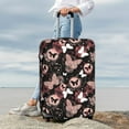 thumbnail image 4 of Uemuo Butterflies1 Printed Washable Luggage Cover - Fashion Suitcase Protector Fits 18-32 Inch Luggage -X-Large, 4 of 9