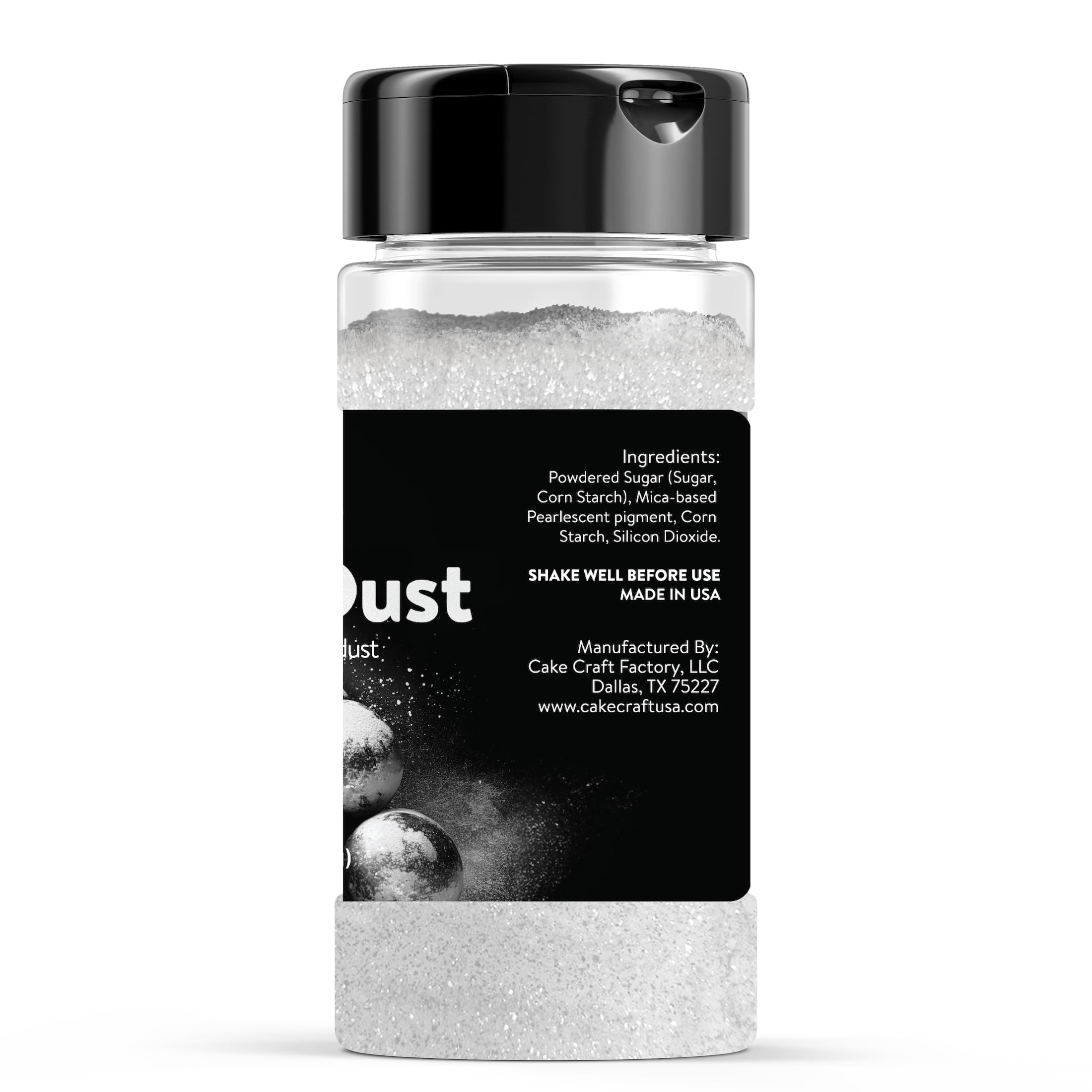 Cake Craft White Dazzle Dust, Cake Decoration, 1.76 oz.