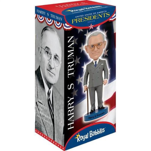 Royal Bobbles United States of America Presidents Harry S. Truman Bobblehead