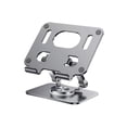 thumbnail image 1 of Soporte plegable para tableta Soporte para portátil Soporte para teléfono celular Estante Artesanía fina Conveniente Rotación ajustable de 360 degree para Gris Hugo Soporte para tableta y portátil, 1 of 9