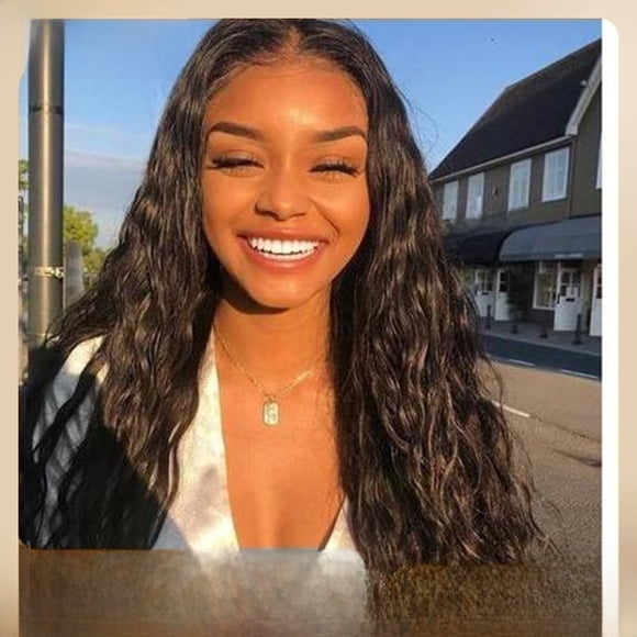 BaiFumei Premium Heat-Resistant Synthetic Wig for Women - African Fashion Style with Mid-Parted Bangs, Natural Light Brown Cornrow Curls, Universal Fit for All Skin Tones & Face Shapes, Durable Daily