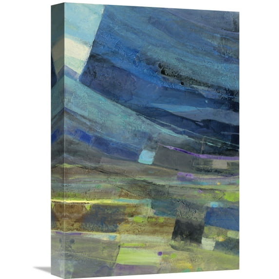 Global Gallery Albena Hristova 'View of the Coast II' Canvas Wall Art