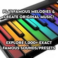 thumbnail image 2 of Teclado MIDI Kartier Piano con más de 1000 sonidos y LED Bluetooth, 2 of 8