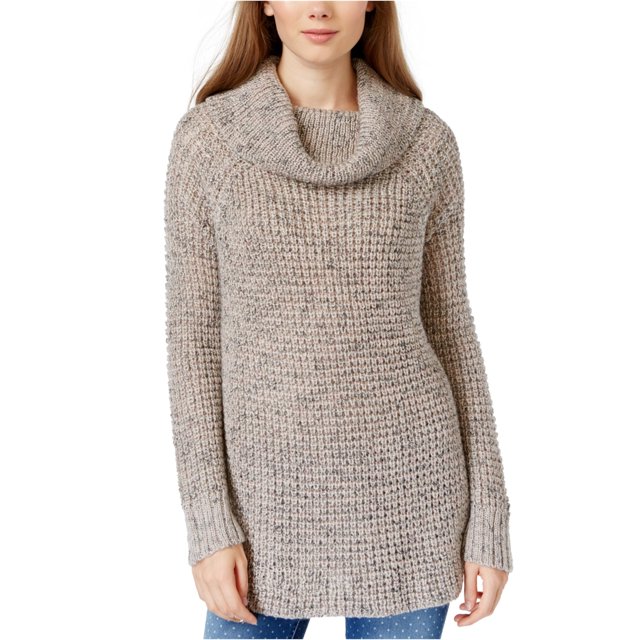 Suéter de punto American Rag para mujer gris extragrande