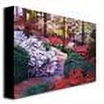 Trademark Art "April Beauties" Canvas Wall Art by David Lloyd Glover